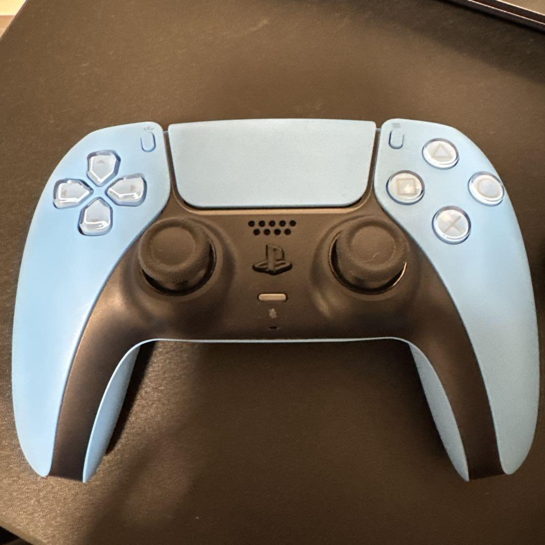 PS5 ワイヤレスコントローラー ブルー