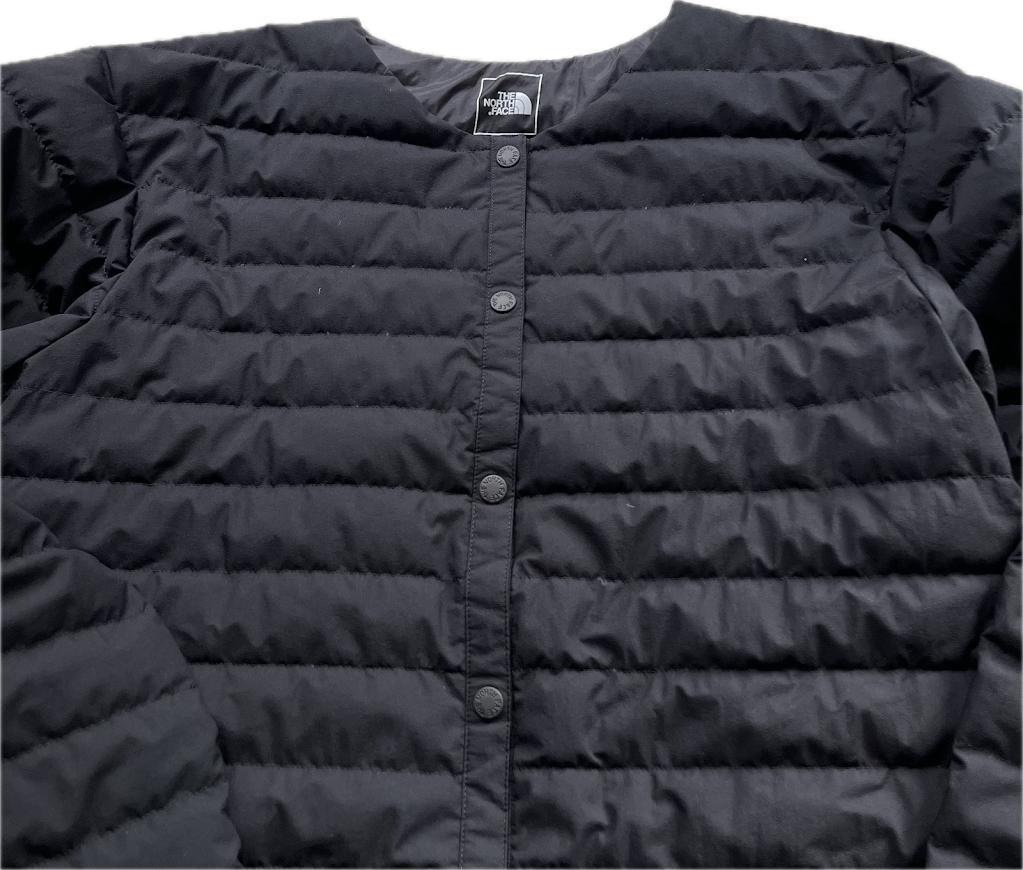 【美品】ザノースフェイス ウインドストッパーゼファーシェルカーディガン　L 　黒