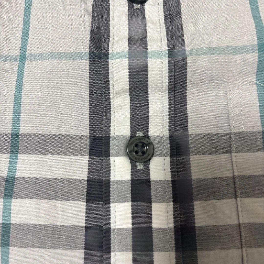 バーバリーロンドン ノバチェック柄シャツ 120 BURBERRY バーバリー ロンドン ノバチェック柄 半袖シャツ 120