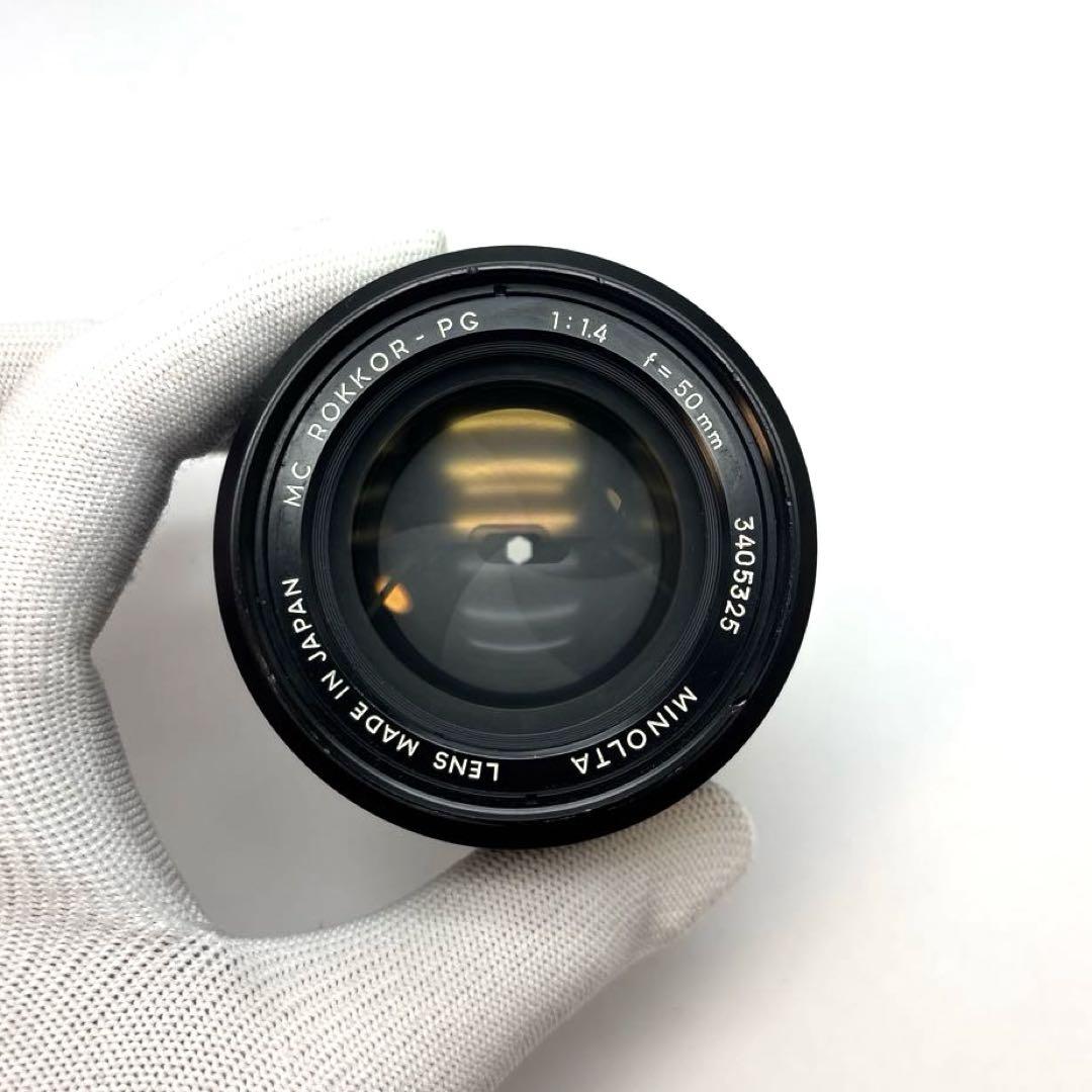 【美品】MINOLTA MC ROKKOR-PG 50mm f1.4