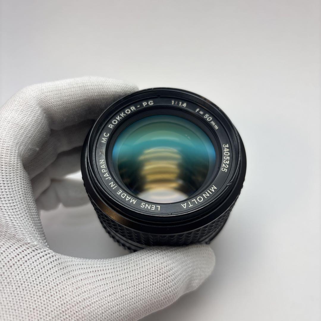 【美品】MINOLTA MC ROKKOR-PG 50mm f1.4