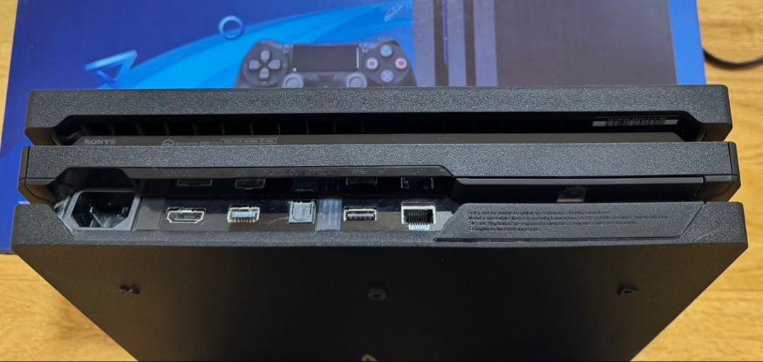 PS4 Pro JETBLACK CUH-7100B 2TB SSD換装 PS4 Pro JETBLACK CUH-7100B 2TB SSD換装