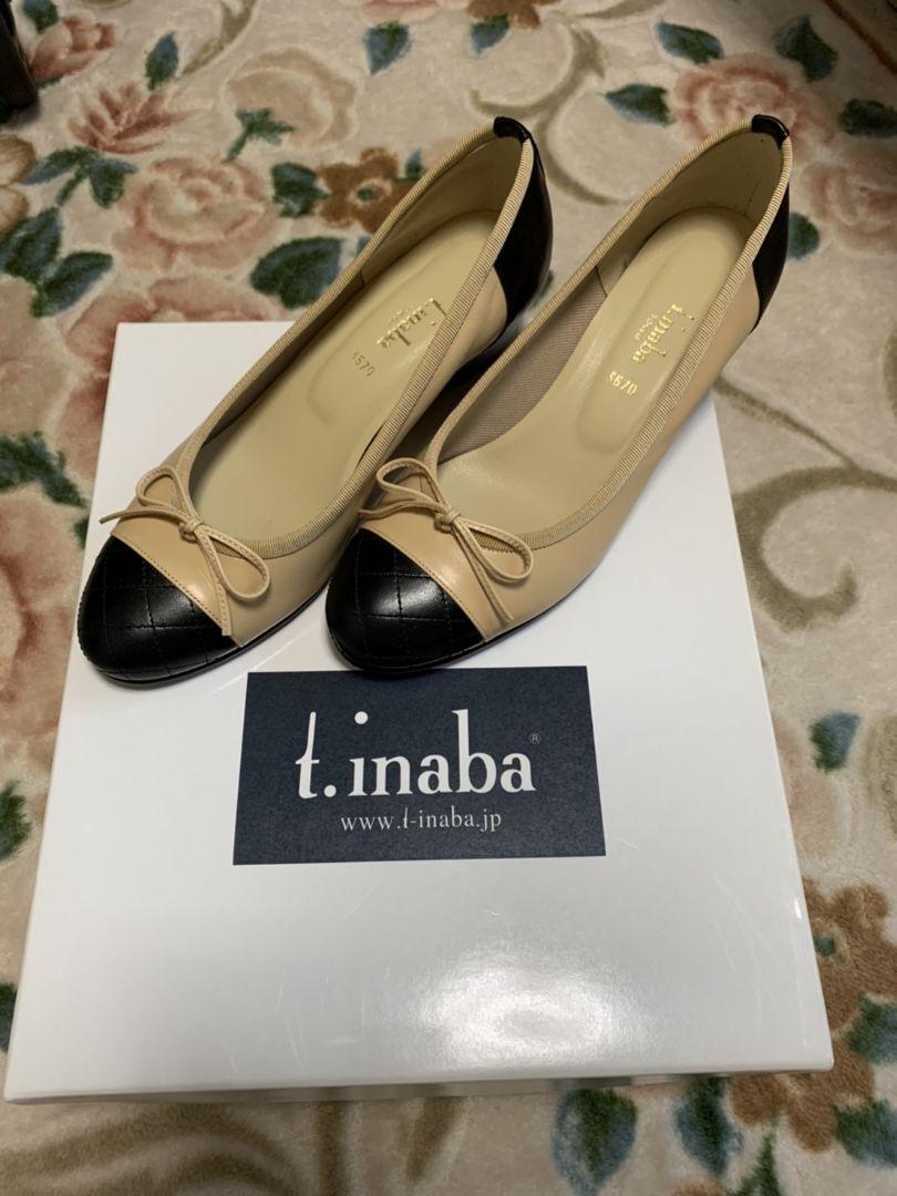 新品 t.inaba ティーイナバ バレエシューズ 23.5㎝