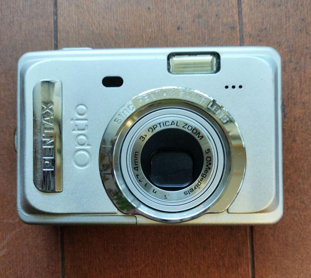 PENTAX Optio S55 コンパクトデジタルカメラ 動作品 PENTAX Optio S55 コンパクトデジタルカメラ 動作確認済み