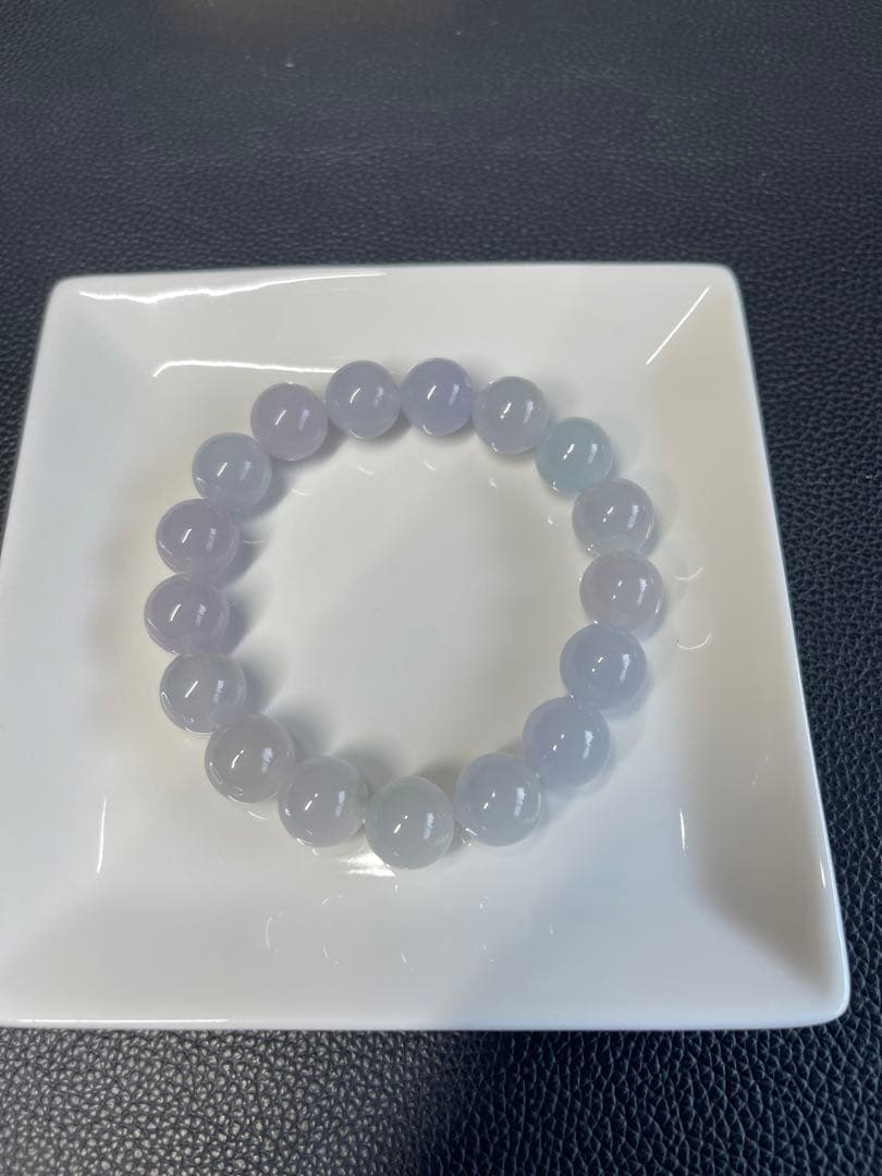 氷種翡翠ブレスレット