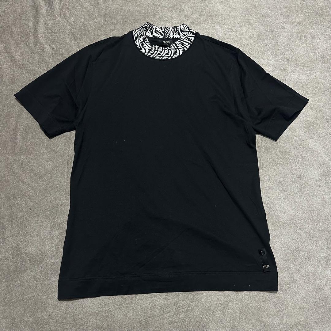 FENDI】フェンディ『FFロゴ ズッカ柄 半袖ワンピース size40