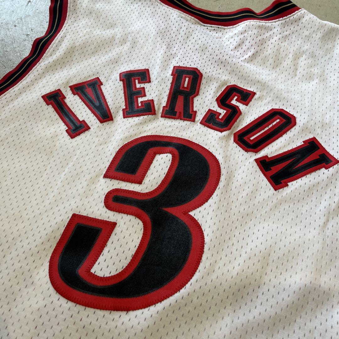 【絶品】 ナイキ 00's 76ers メルカリ - アイバーソン XL ジャージ ファングッズ