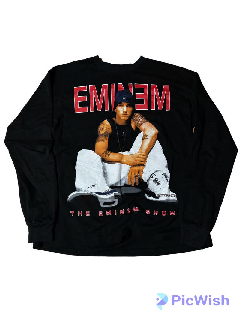 希少02年Vintage THE EMINEM SHOWロングスリーブTYPE