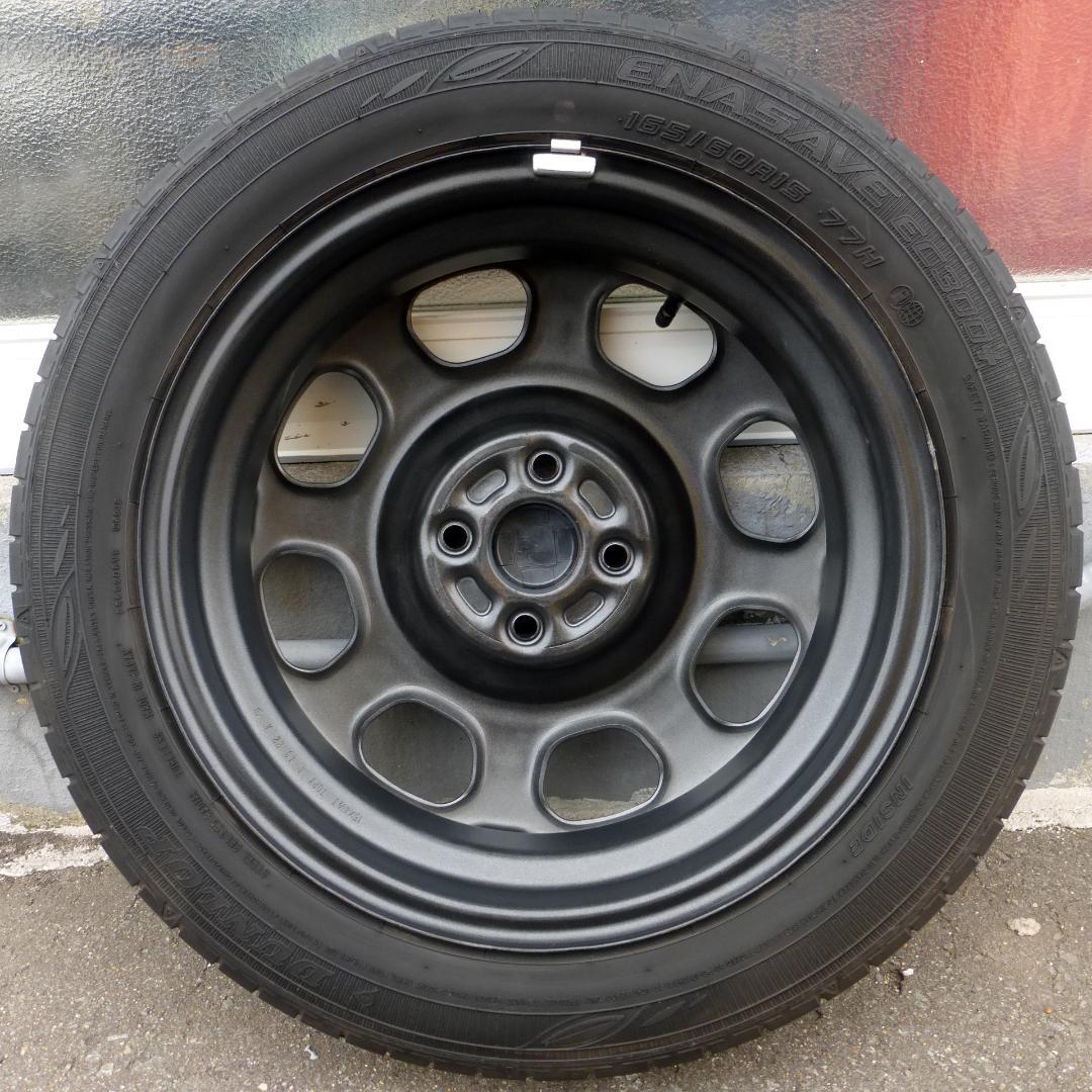 スズキ ハスラー 純正 165/60R15 タイヤ ホイール 4本セット