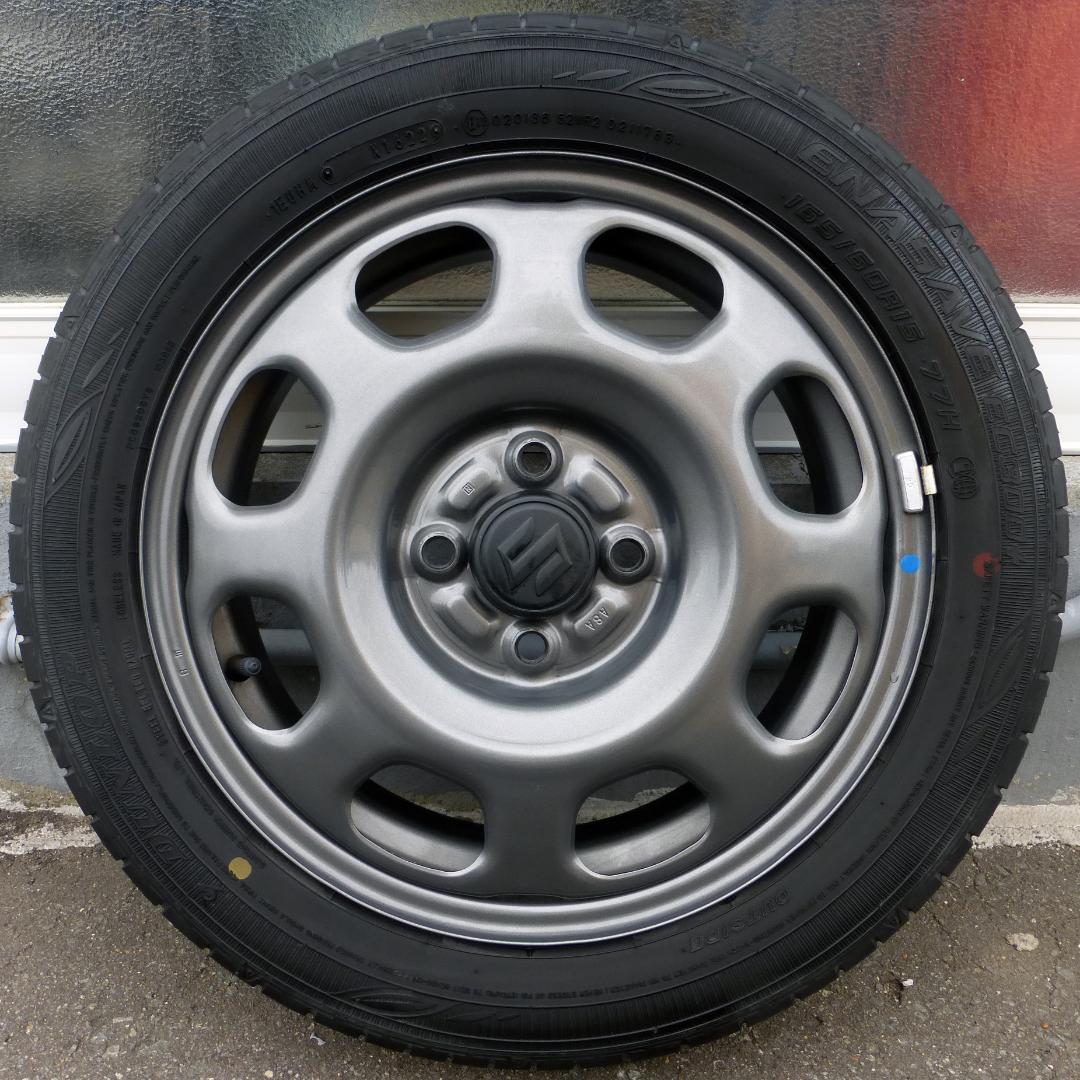 スズキ ハスラー 純正 165/60R15 タイヤ ホイール 4本セット