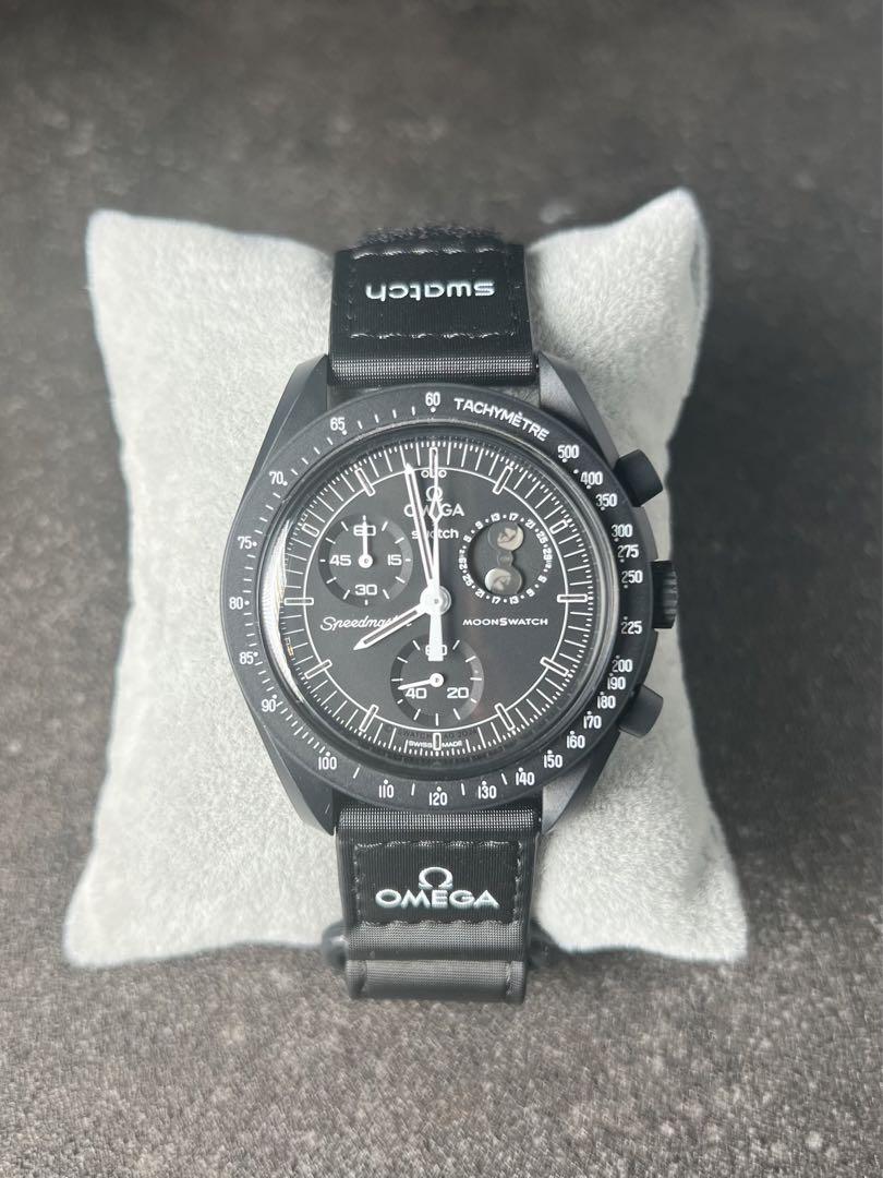 Snoopy × OMEGA × Swatch スヌーピー ブラック