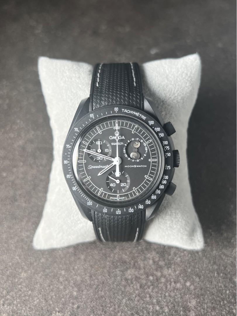 Snoopy × OMEGA × Swatch スヌーピー ブラック