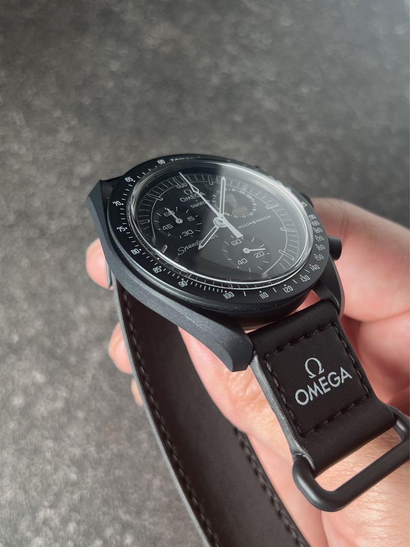 Snoopy × OMEGA × Swatch スヌーピー ブラック