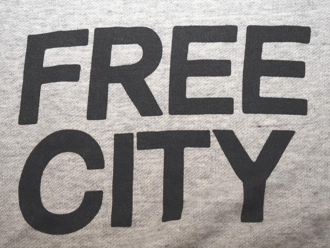 Free City LIFE NATURE LOVE ノースリーブスエット1灰 - メルカリ