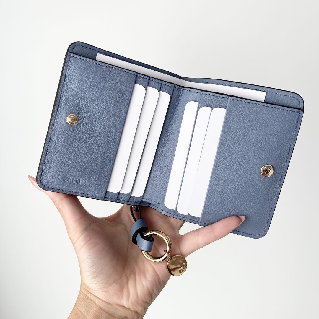 Chloe クロエ 新品 二つ折り財布 alphabet コンパクトウォレット