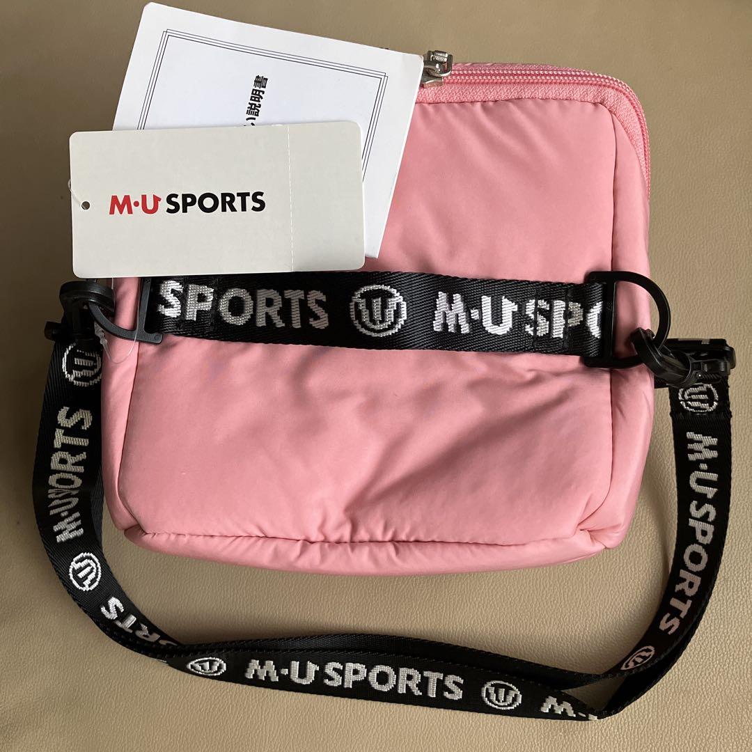 【未使用】MU SPORTS 保冷機能付 キューブ型2Wayバッグ タグ付き