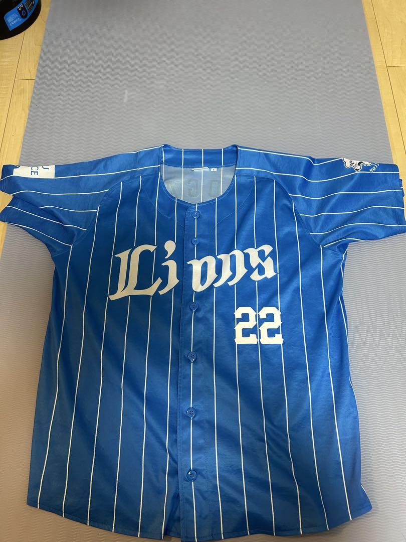 埼玉西武ライオンズ　古賀選手 ユニフォーム Lサイズ 埼玉西武ライオンズ 古賀悠斗ユニフォームLサイズ - メルカリ
