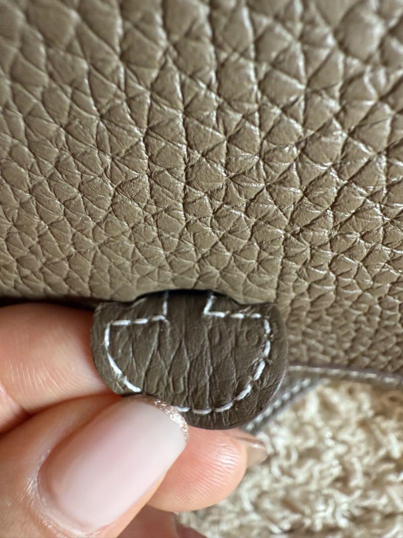 極美品】エルメス エブリン tpm エトゥープ 刻印Z ゴールド金具