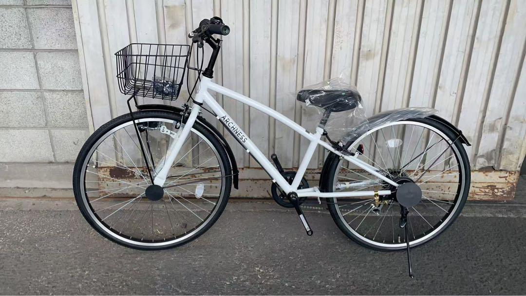 自転車 シティサイクル クロスバイク キッズ ジュニア 24シマノ