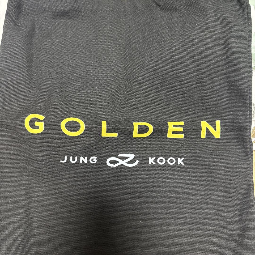 【新品3点セット】ジョングク GOLDEN トートバッグ　キーリング　香水 BTS ジョングク JUNG KOOK GOLDEN トートバッグ - メルカリ