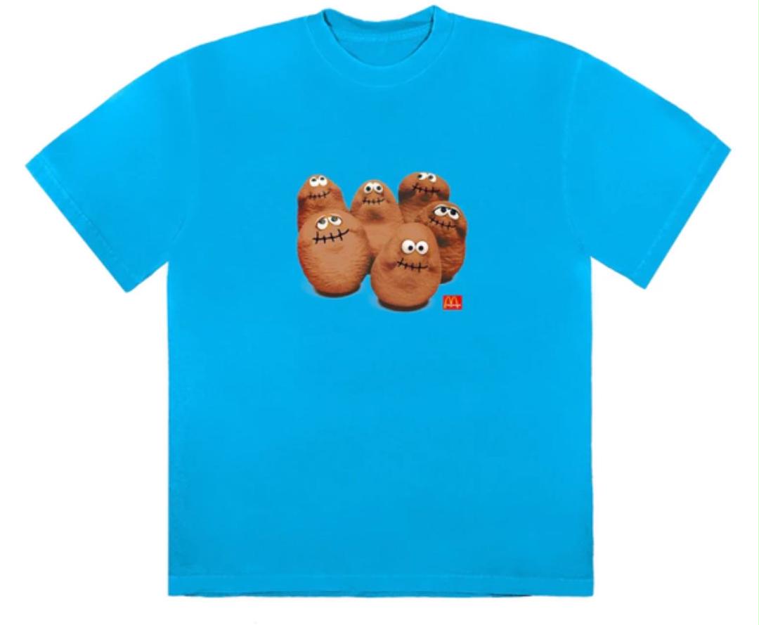 travis scott × mcdonald tシャツ