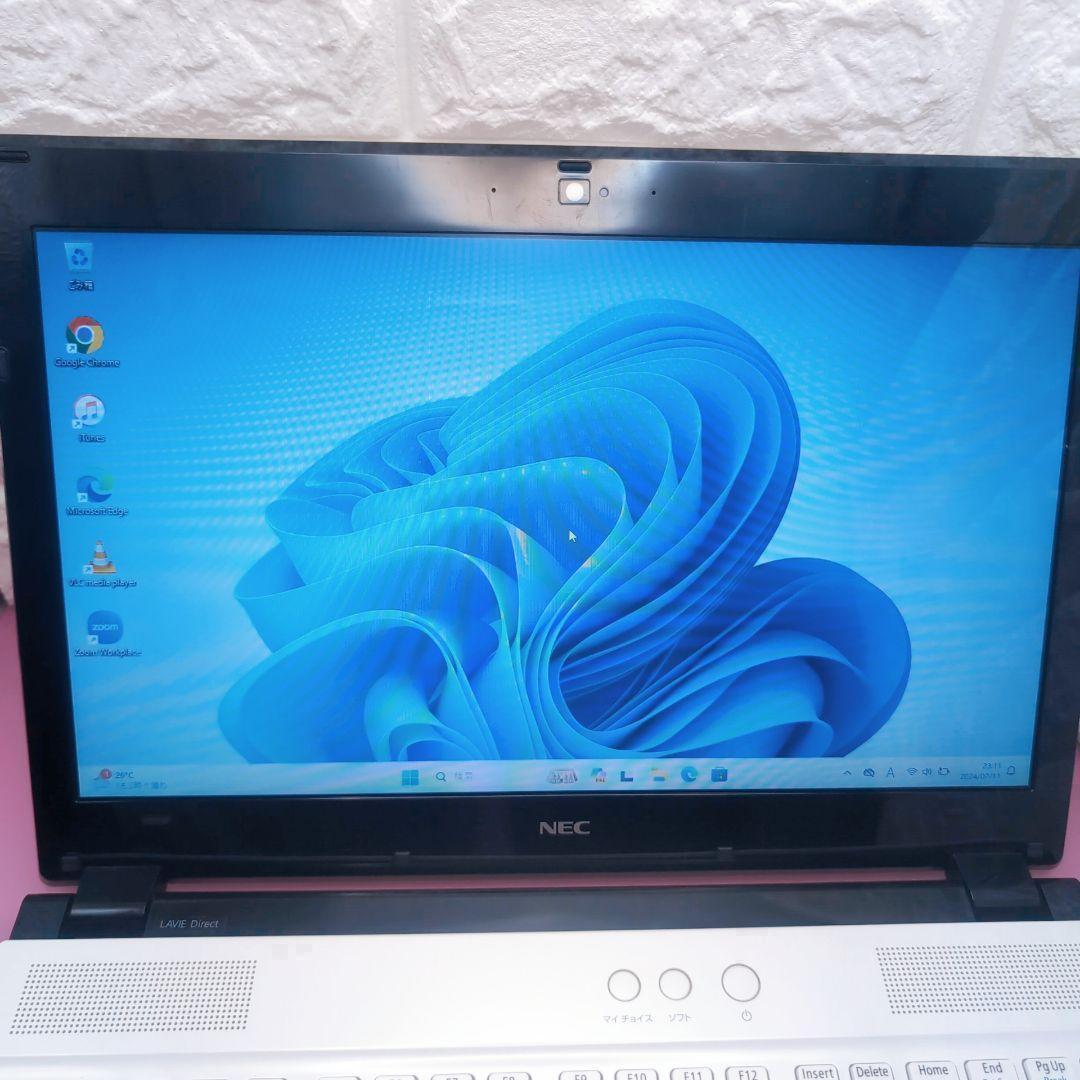 爆速 NEC LAVIE Office カメラ i5 16GB SSD512 白