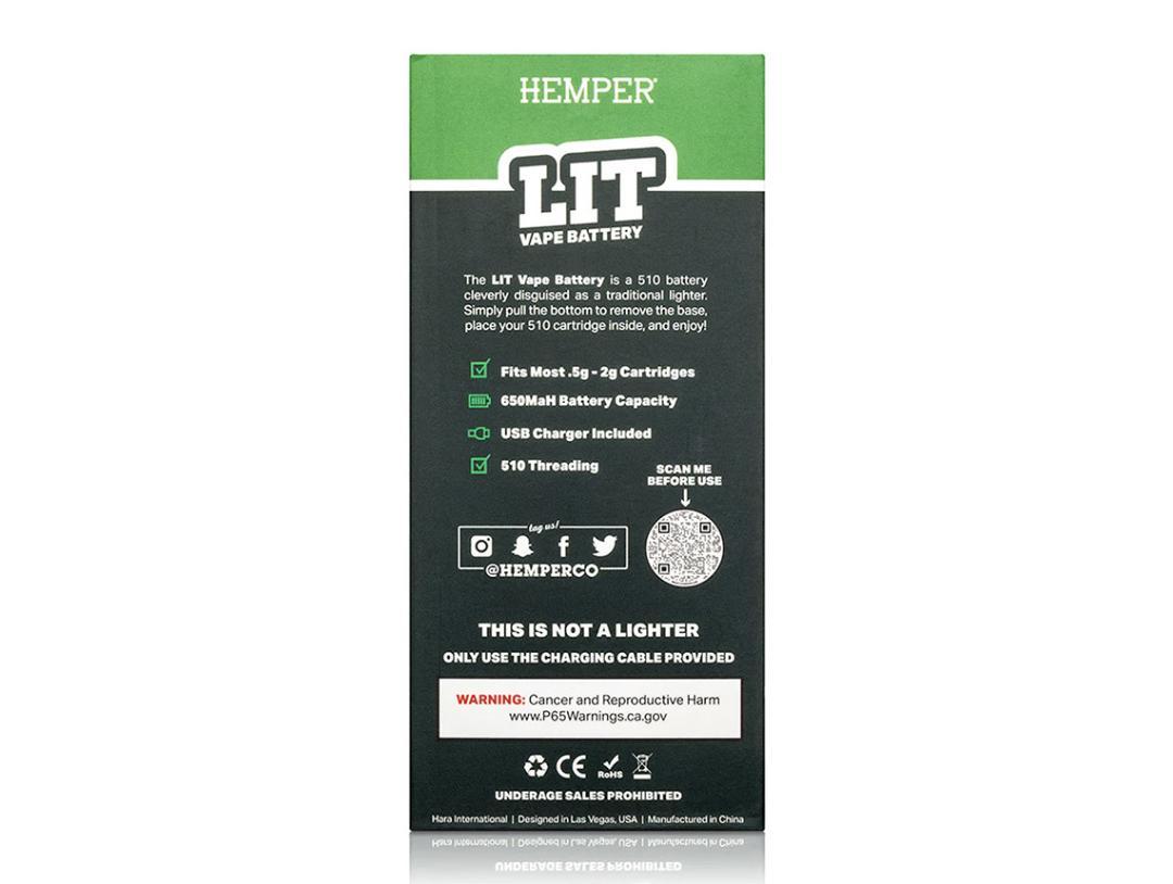 HEMPER LIT 510 ヘンパー ヴェポライザー グリーン