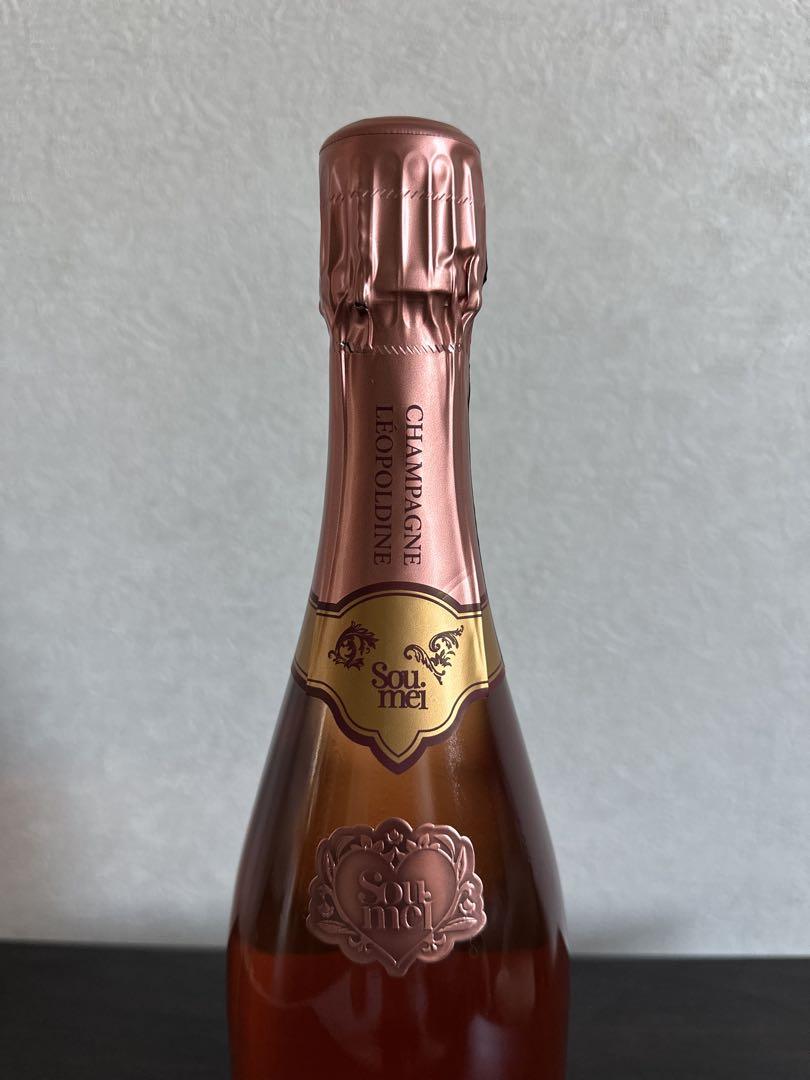 未開栓 Soumei（ソウメイ）ブリュット ロゼ シャンパン 750ml ソウメイ ブリュット ロゼ 正規品 箱なし シャンパン 750ml