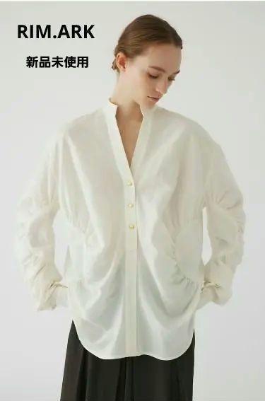 リムアーク RIM.ARK Sleeve volume gather tops