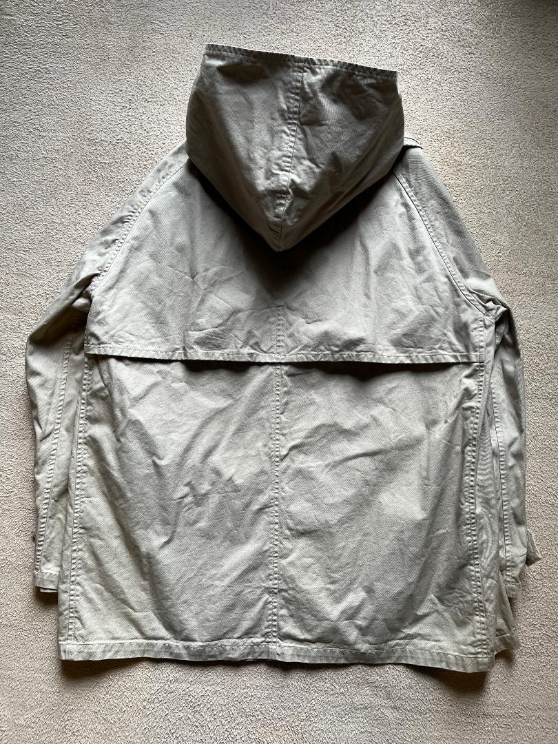 HTS エイチティーエス COTTON TWILL HOODED COAT