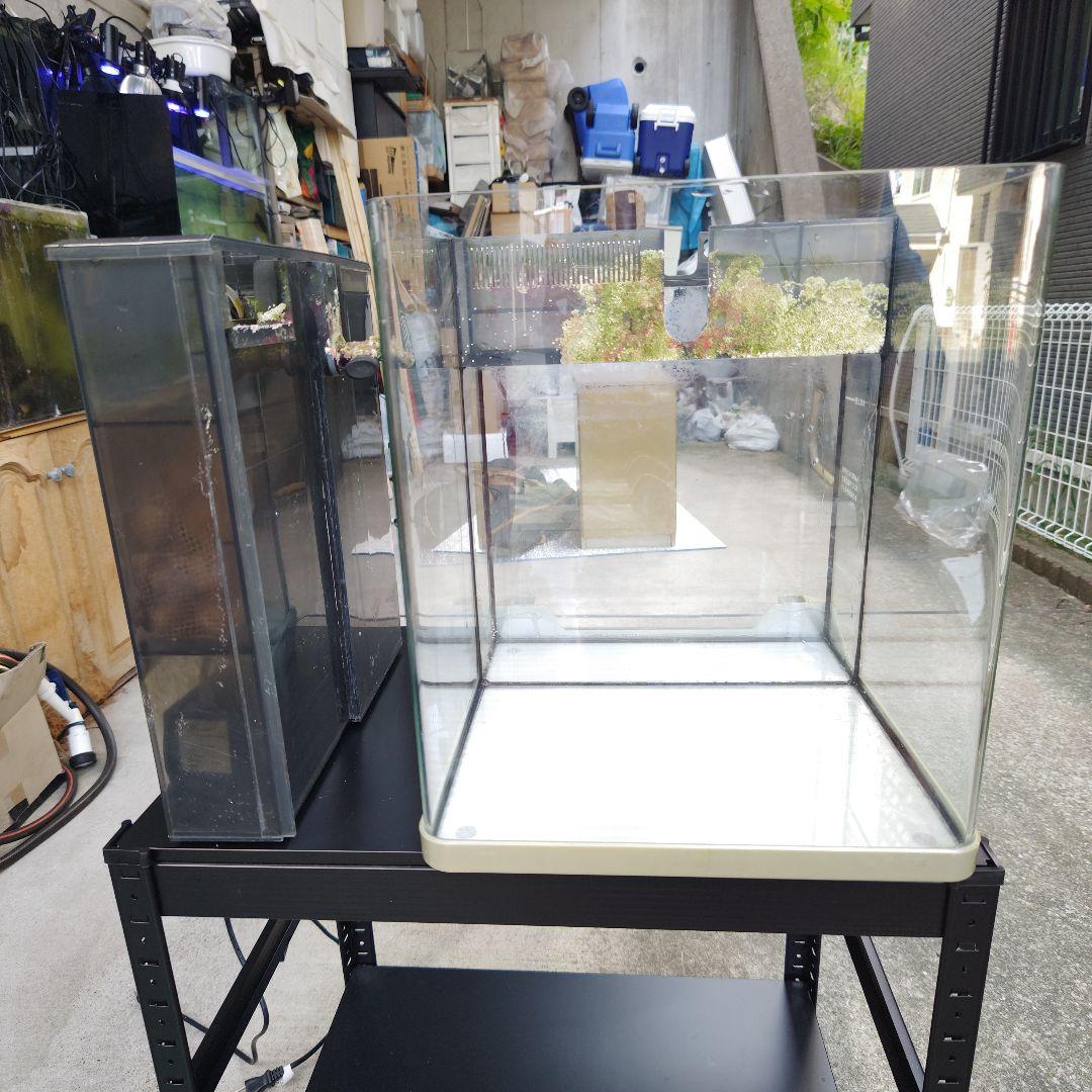 ★レア★【KAMIHATA】カミハタ　システム水槽　ガラス水槽 上部フィルター付