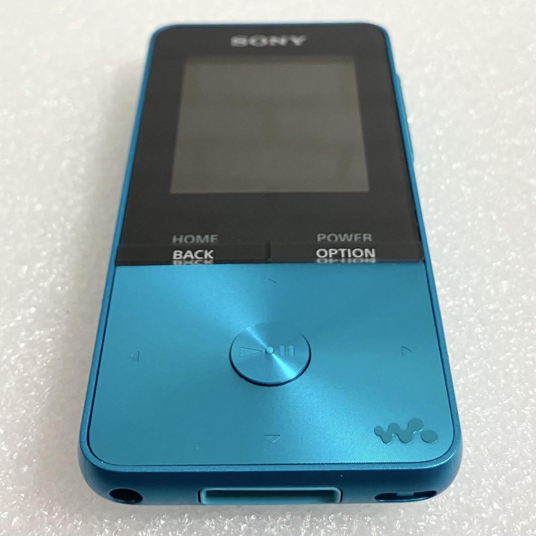 美品】SONY ウォークマン NW-S313 4GB ブルー - メルカリ