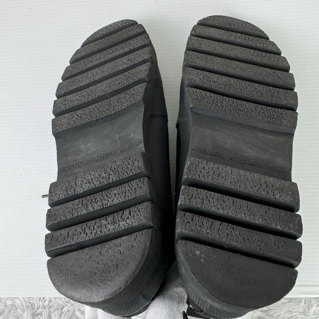 美品】プランテーション 日本製 バンドゴム素材 厚底ハイカット