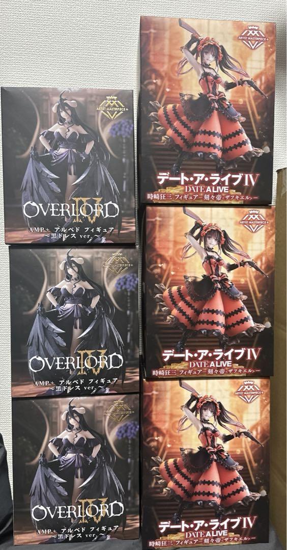 デート•ア•ライブⅣ　時崎狂三　フィギュア　overlord アルベド