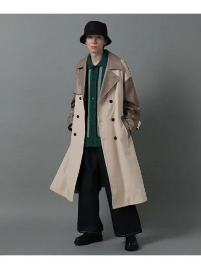 【美品、クリーニング済】HARE（メンズ）トレンチコートＳサイズ