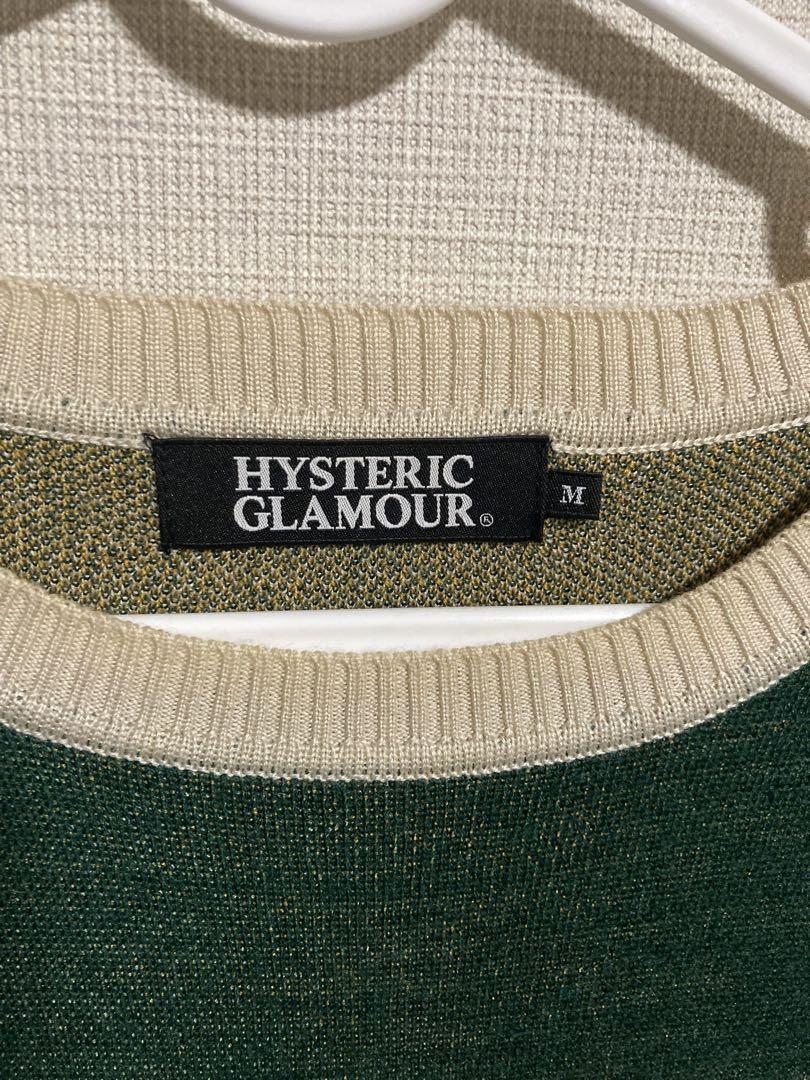 HYSTERIC GLAMOUR グリーンニット M