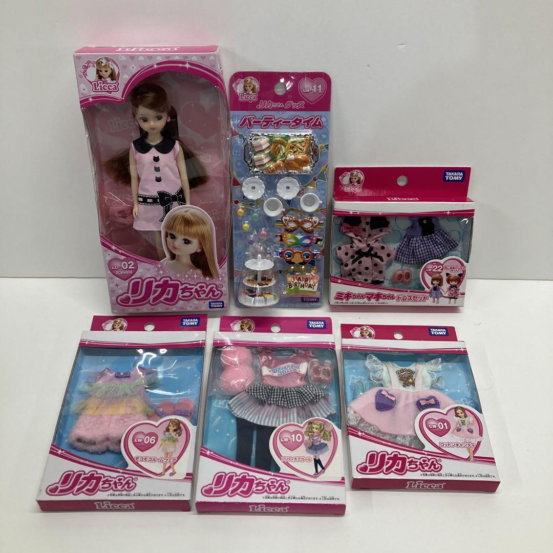 リカちゃん　フィギュア　グッズ　ドレス　6箱セット　32250530J08S