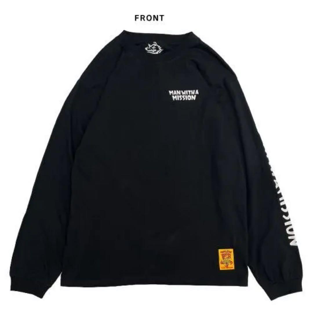 Tokyo Hiro×MWAMコラボロングTシャツ（ブラック） - メルカリ