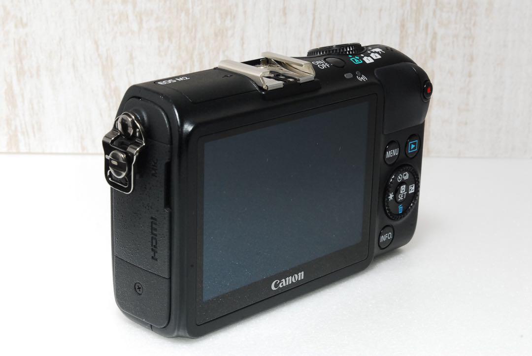Wi-Fi搭載機✨32GSDカード付✨ Canon EOS M2 ミラーレス一眼