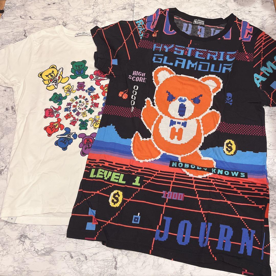 極美品hysteric glamour ＦＵＣＫ ＢＥＡＲの大人気Tシャツset
