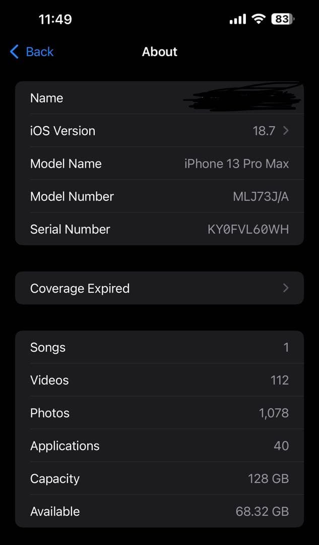 Apple iPhone 13 Promax シムフリー
