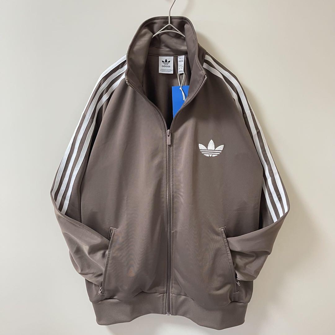 新品Ｓ】スナイデル×アディダス コラボ　トラックジャケットトップ 茶モカブラウン