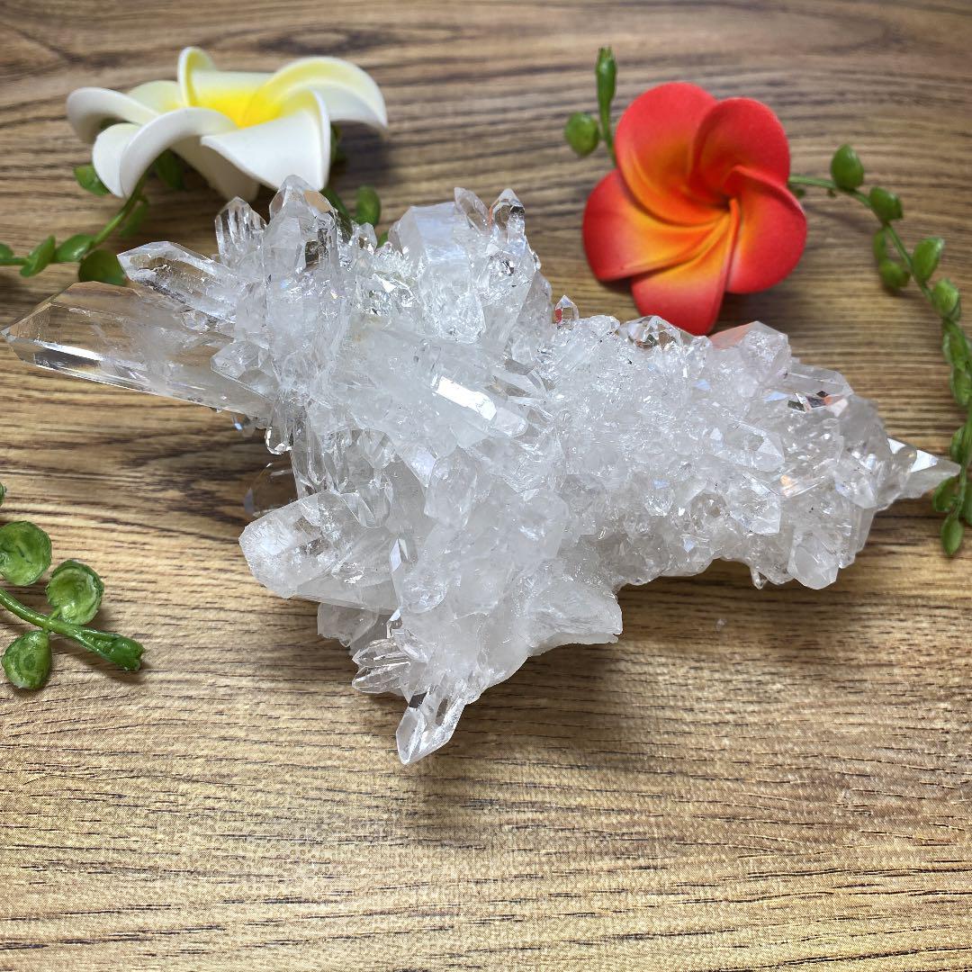 水晶 クラスター 2062g