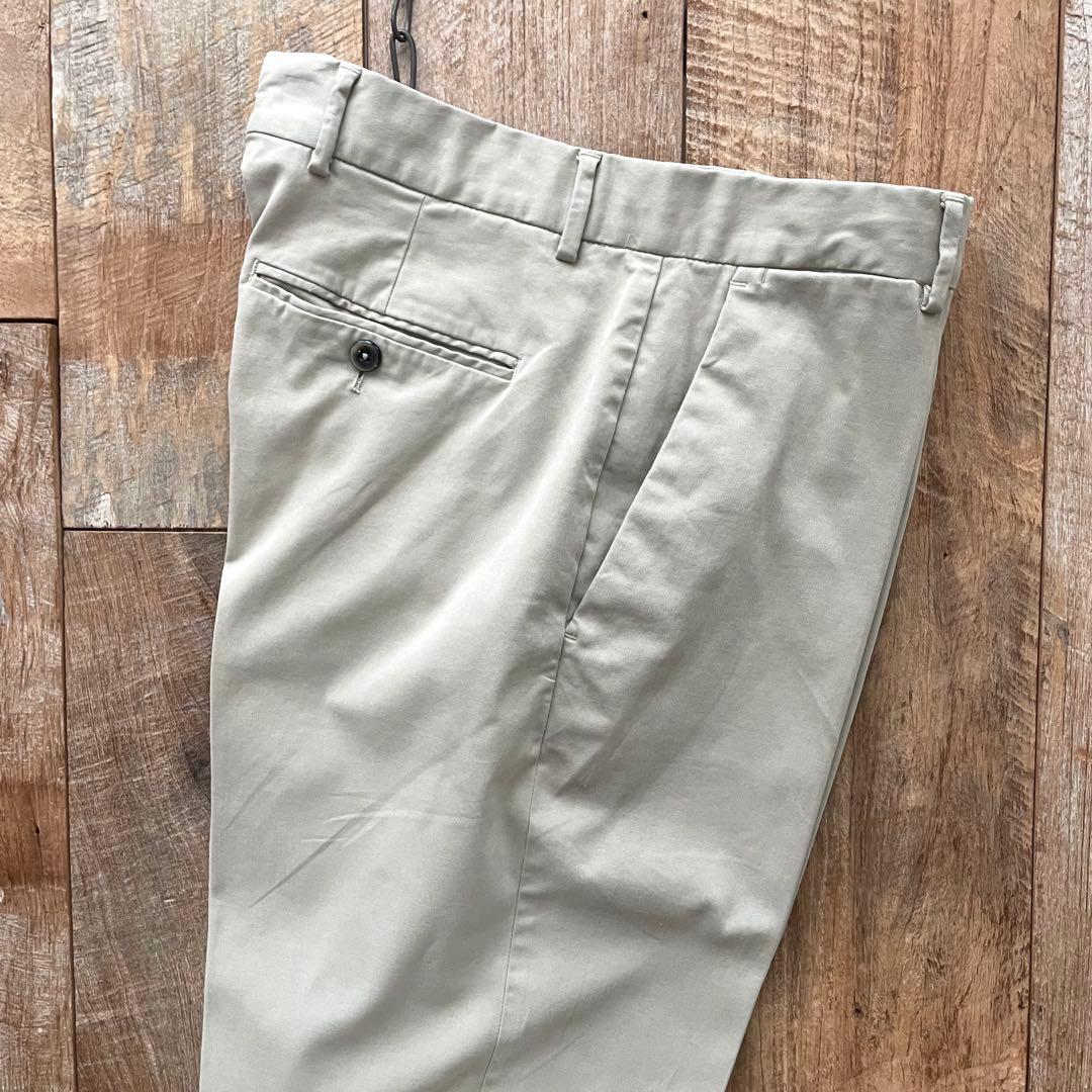 【極美品】PT TORINO テーパード コットン スラックス パンツ 44