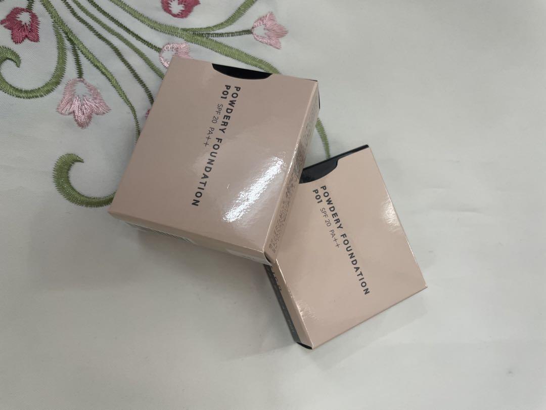 新品　ミキコ パウダリーファンデーション P01 2個セット　ミキプルーン