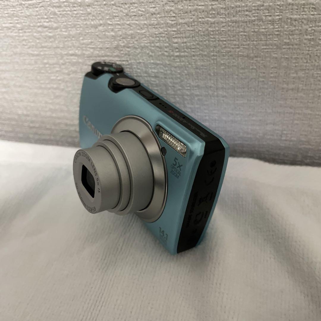 Canonデジカメ POWERSHOT A3200 IS 水色 カメラ