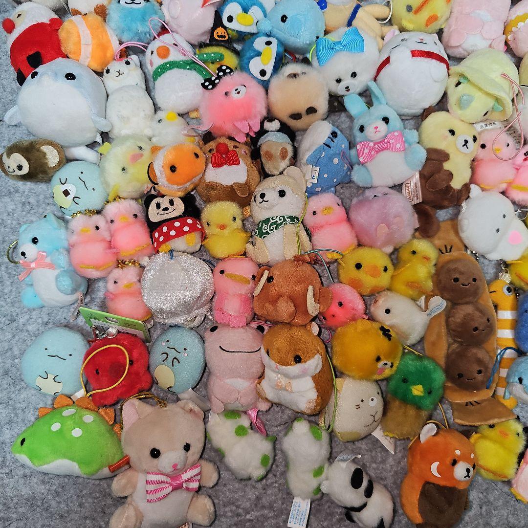 ミニ ぬいぐるみ マスコット ぴよりーな すみっコぐらし アニマル ねこ