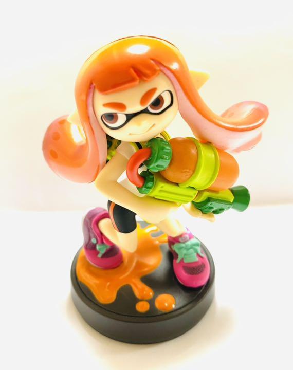 オレンジガール インクリング イカガール Amiibo アミーボ スプラトゥーン Funabashi Nenkin Com
