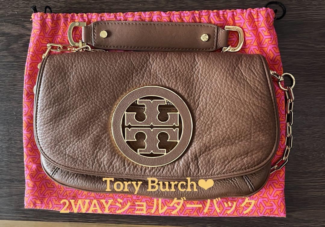 Tory Burch 2WAY レザー チェーンショルダーバッグ❤︎