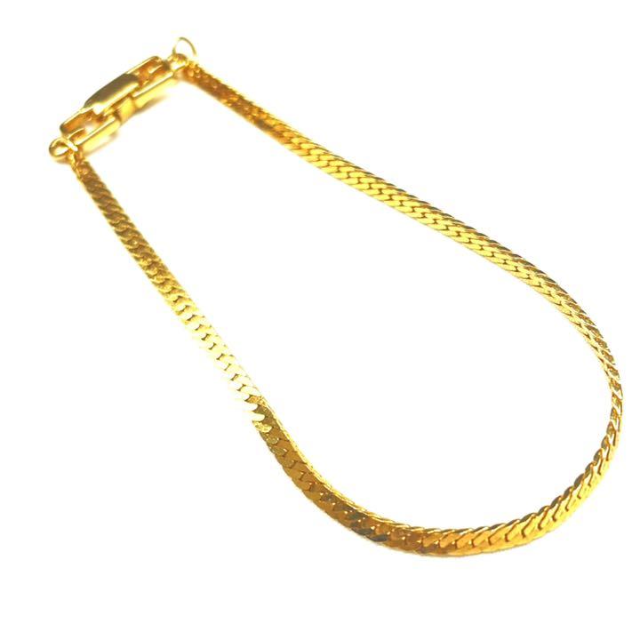 公式 超激レア 80s 刻印 ブレスレット ゴールド ヴィンテージ GIVENCHY